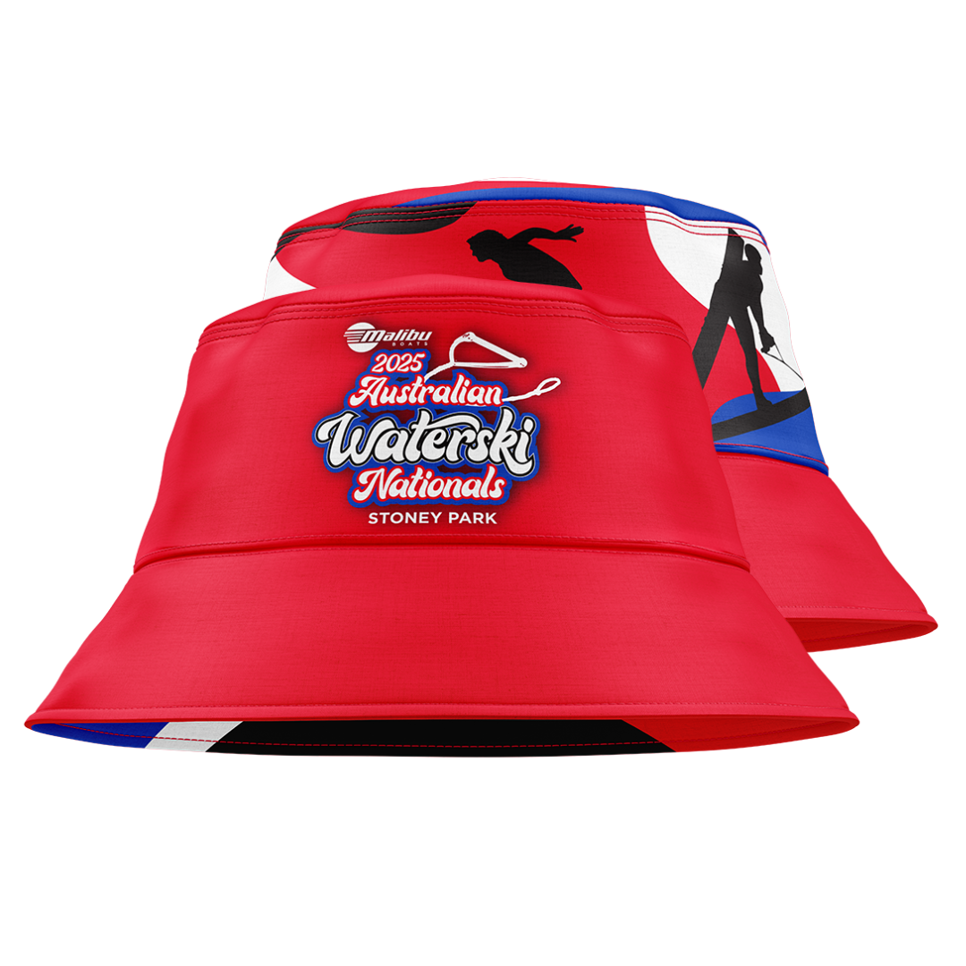 2025 Australian Waterski Nationals Reversible Bucket Hat