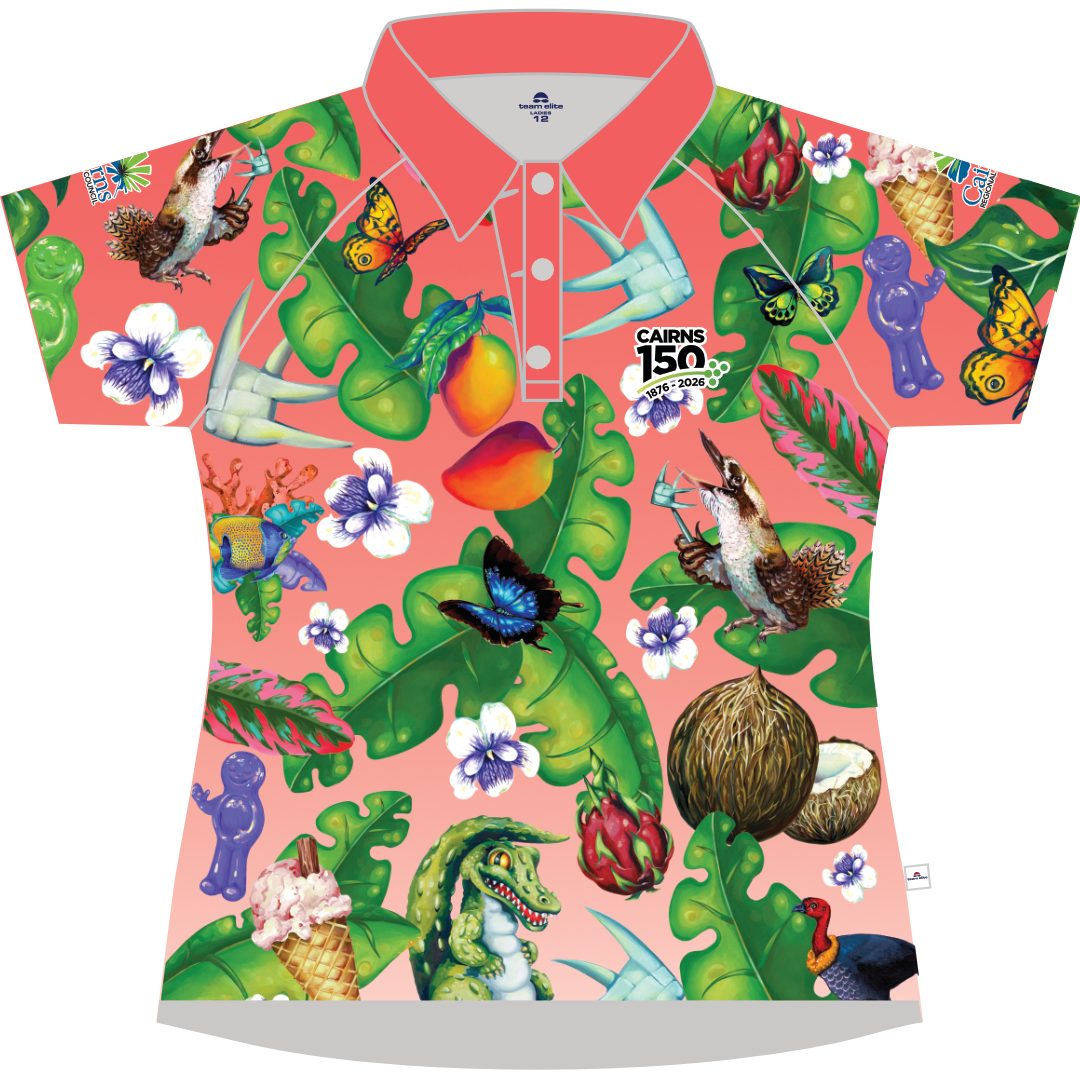 CRC Staff Only 150 Years Ladies Polo - Coral