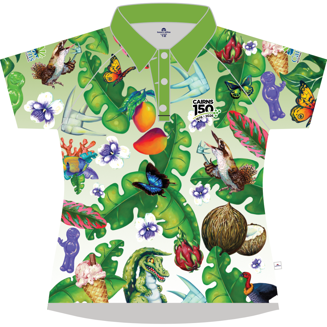 CRC Staff Only 150 Years Ladies Polo - Green