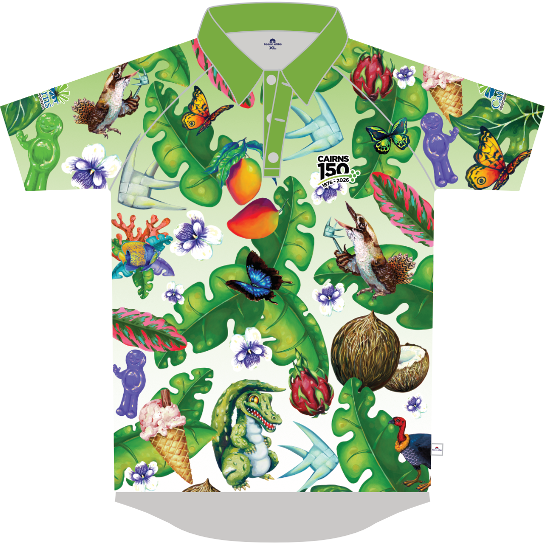 CRC Staff Only 150 Years Mens/Unisex Polo - Green