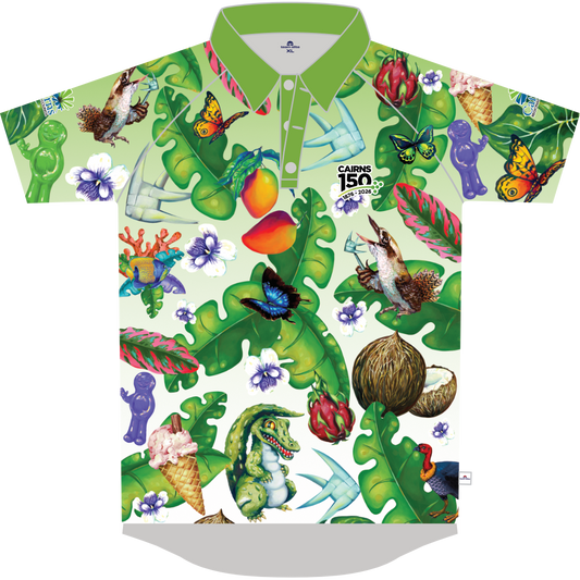 CRC Staff Only 150 Years Mens/Unisex Polo - Green