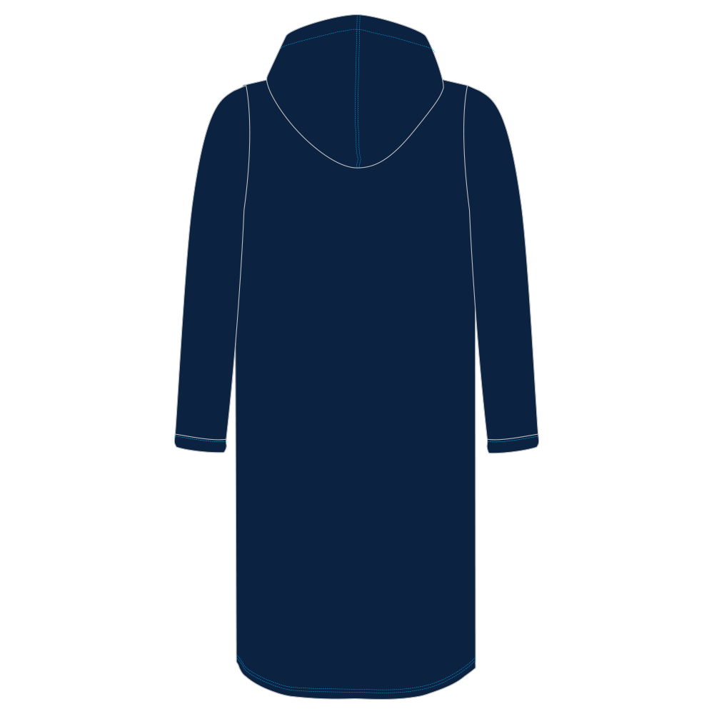 Deck Parka - Navy/Aqua