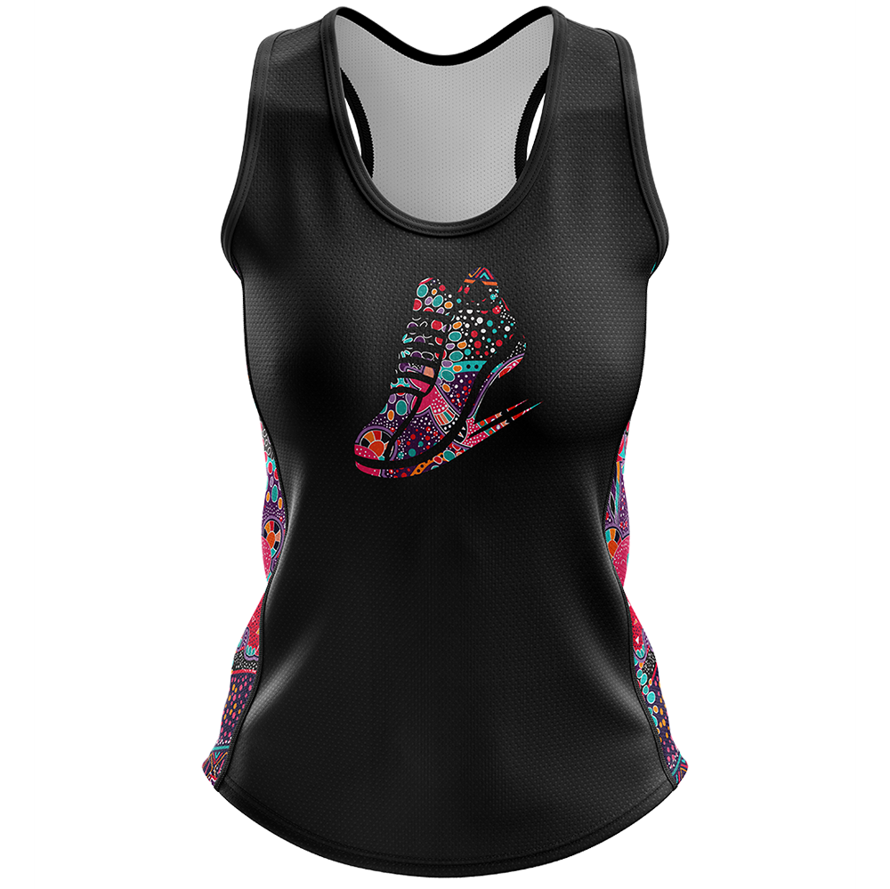 Eat Sleep Run Racerback Singlet