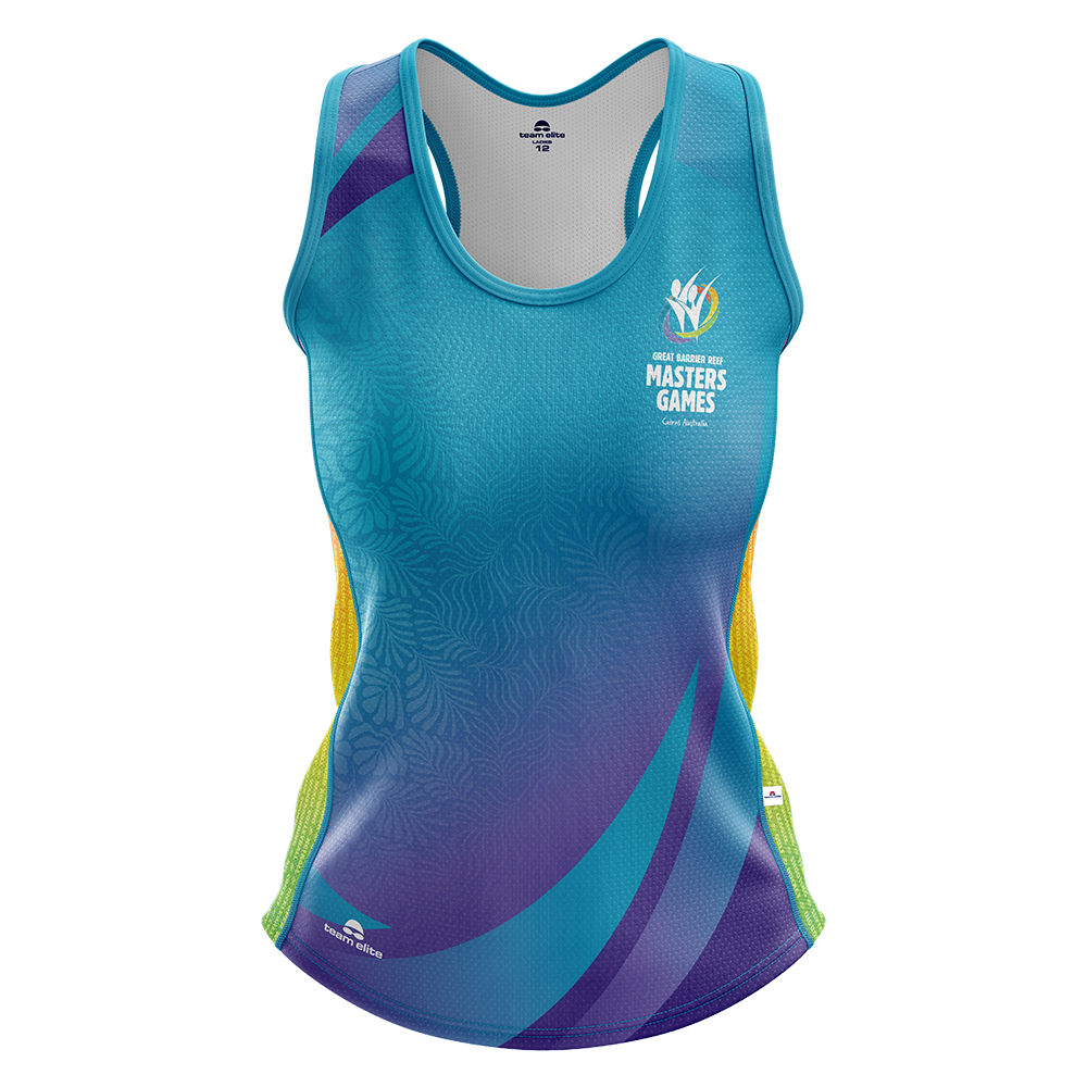 2025 GBRMG Ladies Racerback Cool Dry Singlet