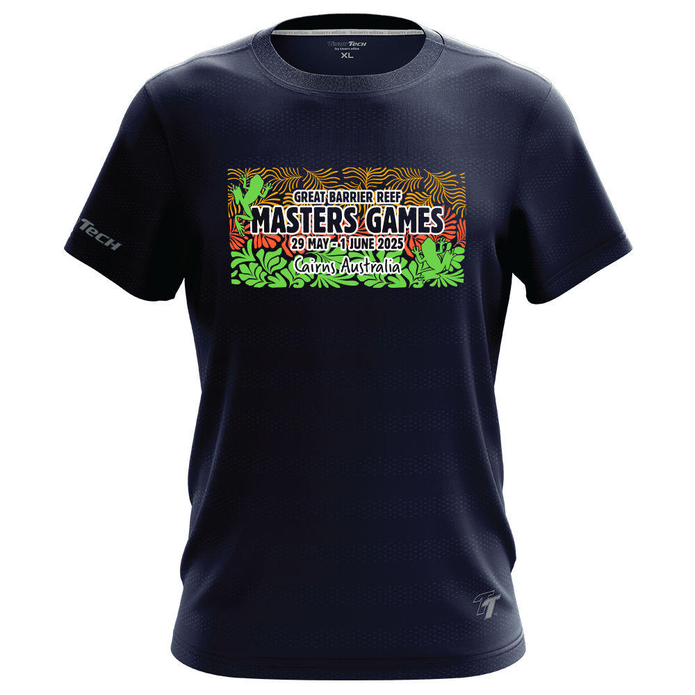 2025 GBRMG Sports Performance 'Names' Tee - Navy