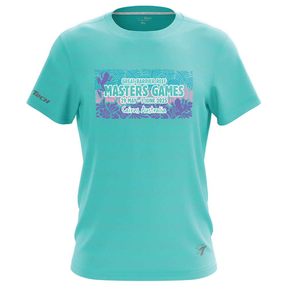 2025 GBRMG Sports Performance 'Names' Tee - Teal
