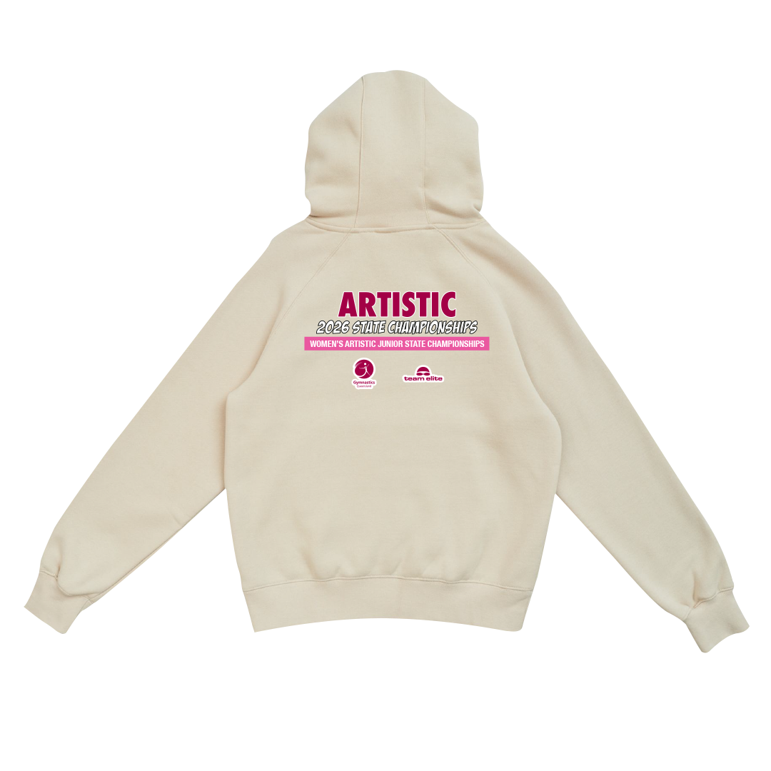2026 WAG Junior State Championships Hoodie - Natural