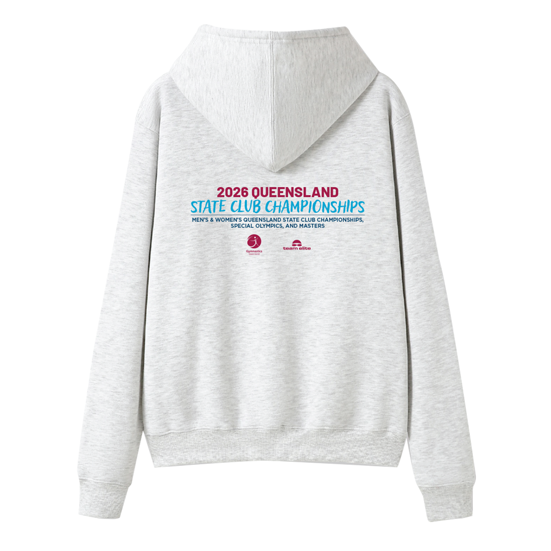 2026 GQ State Club Championship Hoodie - Snow/Blue