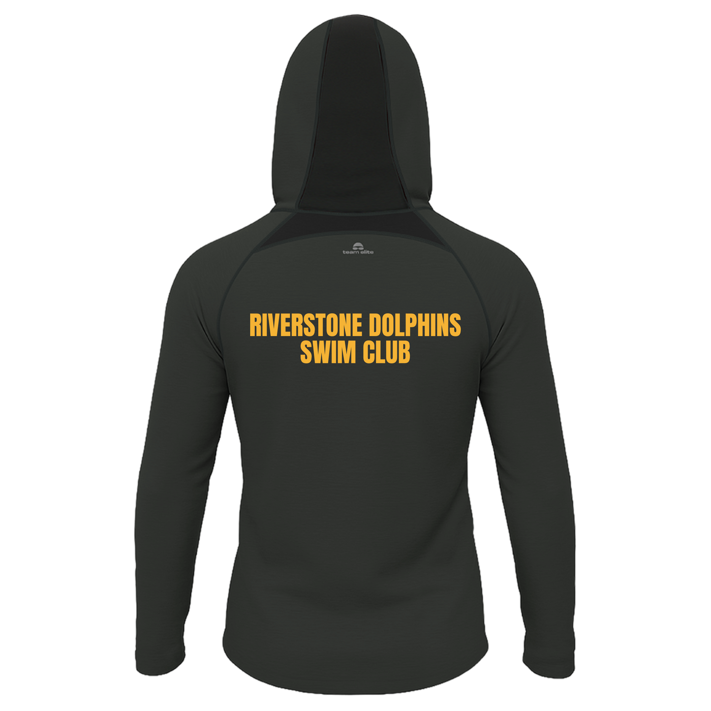 Riverstone Dolphins TeamTech Performance Hoodie - Charcoal