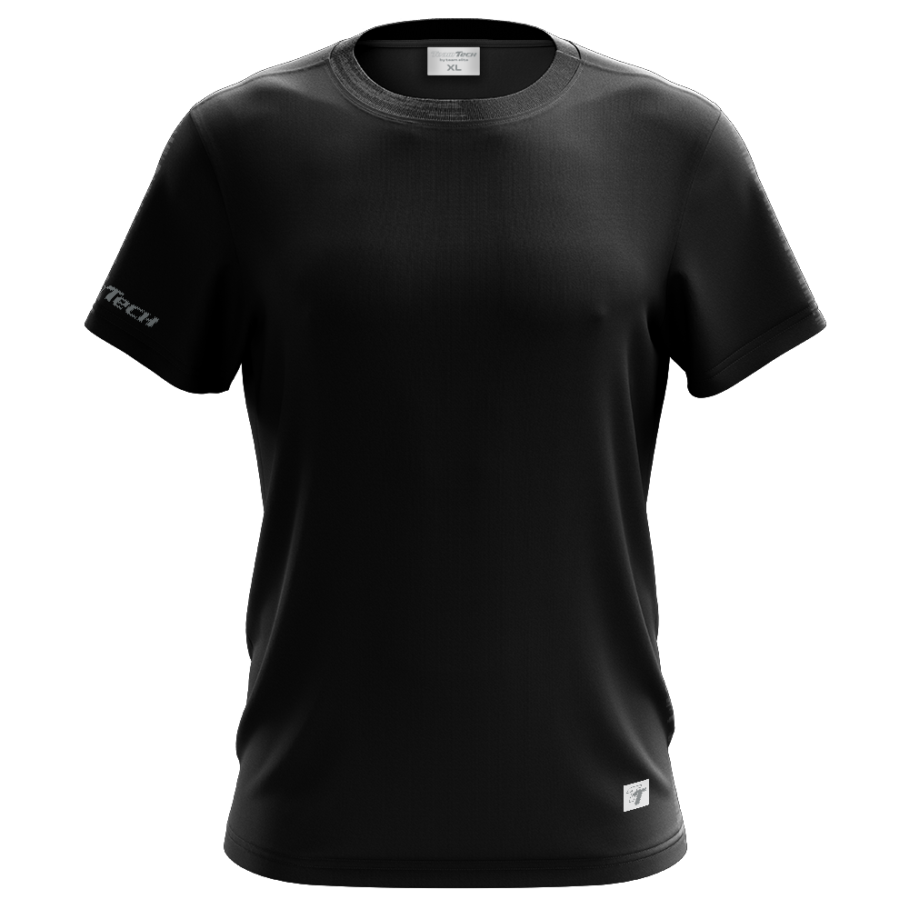 TeamTech Sports Performance Tee - Black