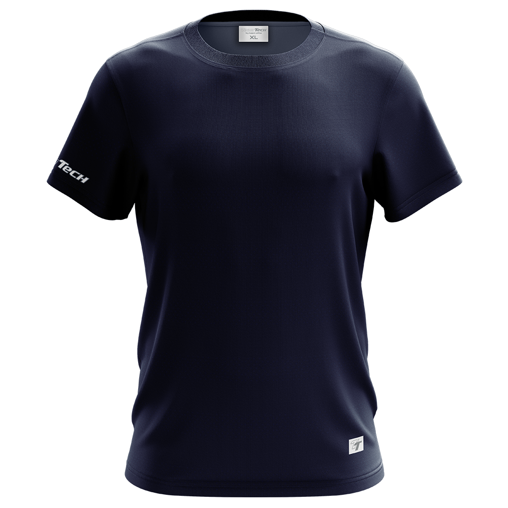 TeamTech Sports Performance Tee - Navy