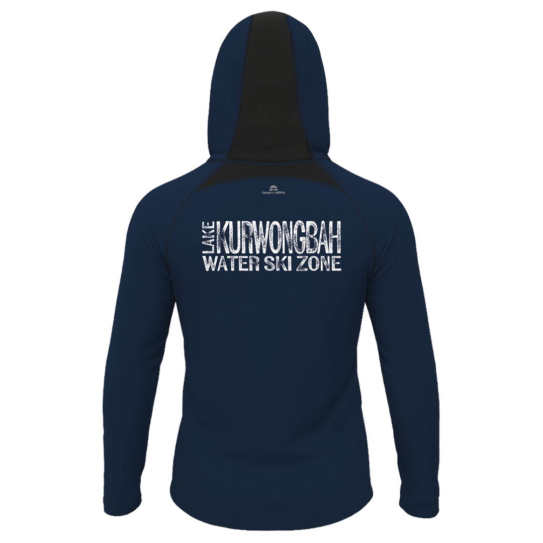 Lake Kurwongbah TeamTech Performance Hoodie - Navy