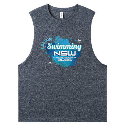 LEETON: 2026 NSW Country Regionals Tank - Navy Marl