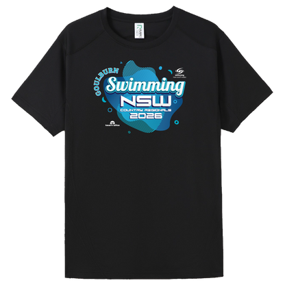 GOULBURN: 2026 NSW Country Regionals Names T-Shirt - Black