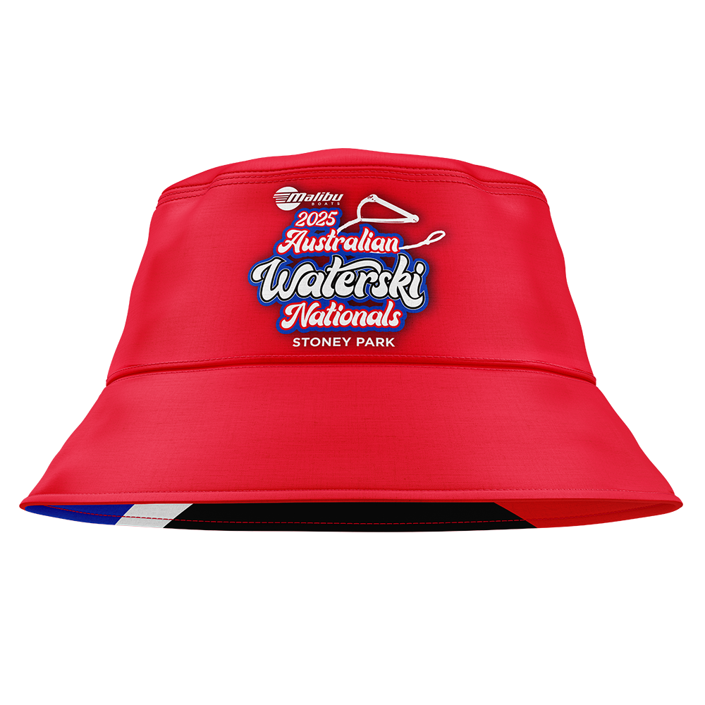 2025 Australian Waterski Nationals Reversible Bucket Hat