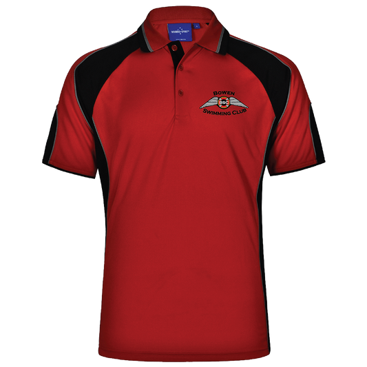 Bowen Swim Club Polo - Red
