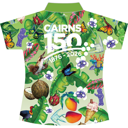 CRC Staff Only 150 Years Ladies Polo - Green