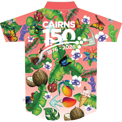 CRC Staff Only 150 Years Mens/Unisex Polo - Coral