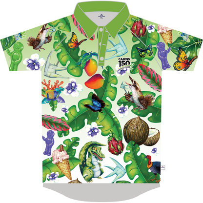 CRC Staff Only 150 Years Mens/Unisex Polo - Green