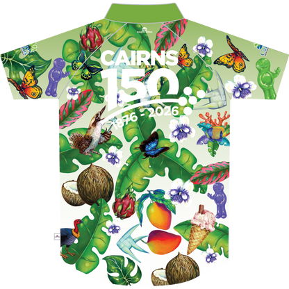 CRC Staff Only 150 Years Mens/Unisex Polo - Green