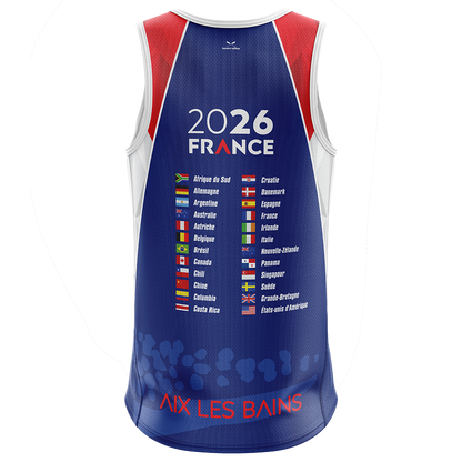 2026 FRANCE IBCPC Débardeur unisexe [Unisex Singlet] - Le pays