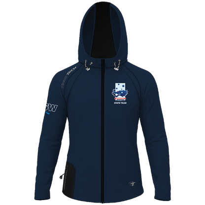 DBNSW State Rep Performance Zip Hoodie - Navy