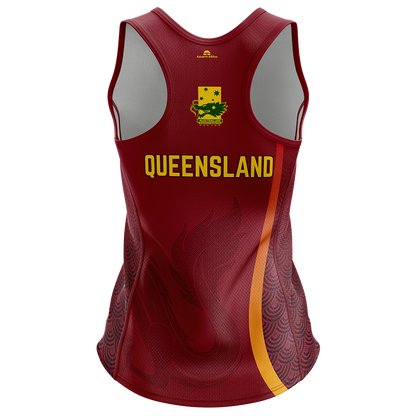 DBQ State Rep Race Singlet - Ladies *