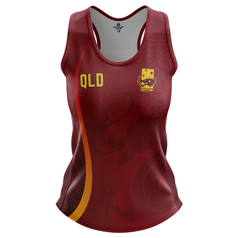 DBQ State Rep Race Singlet - Ladies *