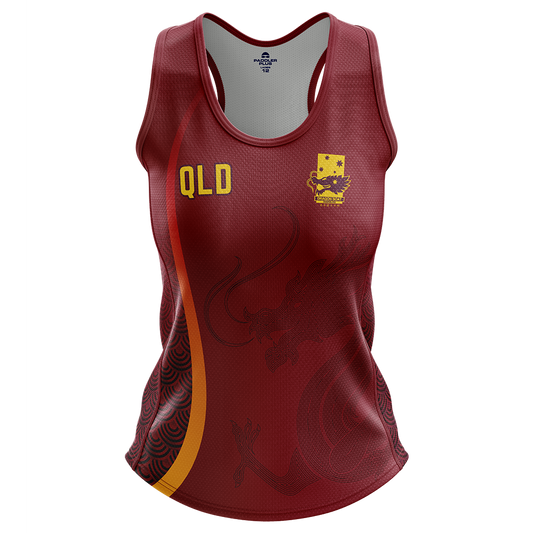 DBQ State Rep Race Singlet - Ladies *