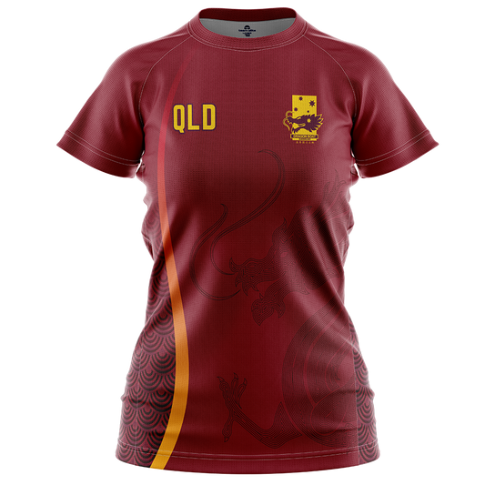DBQ State Rep Race Shirt - Ladies *