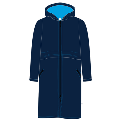 Deck Parka - Navy/Aqua