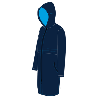 Deck Parka - Navy/Aqua