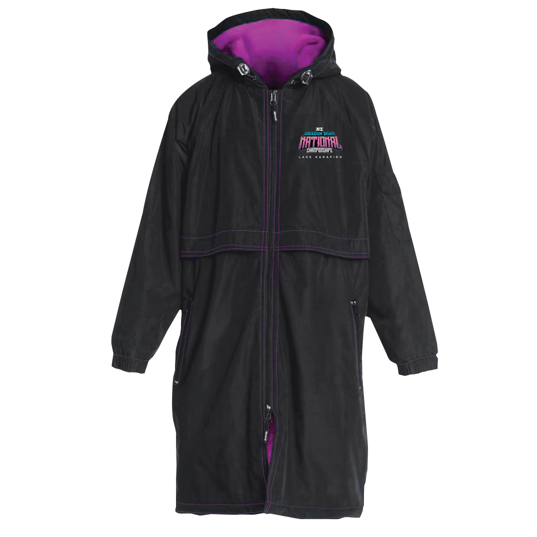2026 NZDBA Deck Parka - Black/Pink