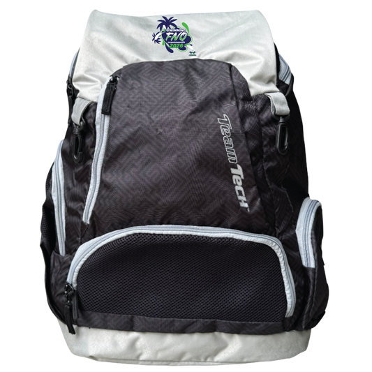2026 Swimming FNQ TeamTech Backpack - Black