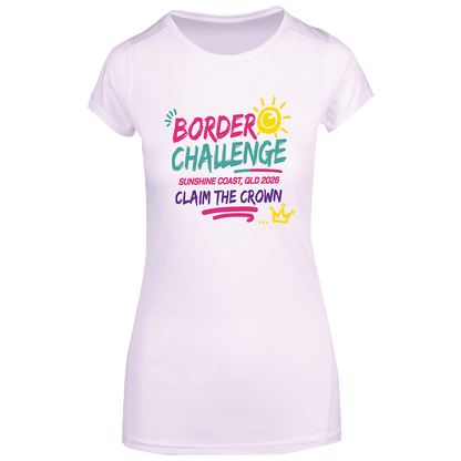 2026 Border Challenge Names T-Shirt - White