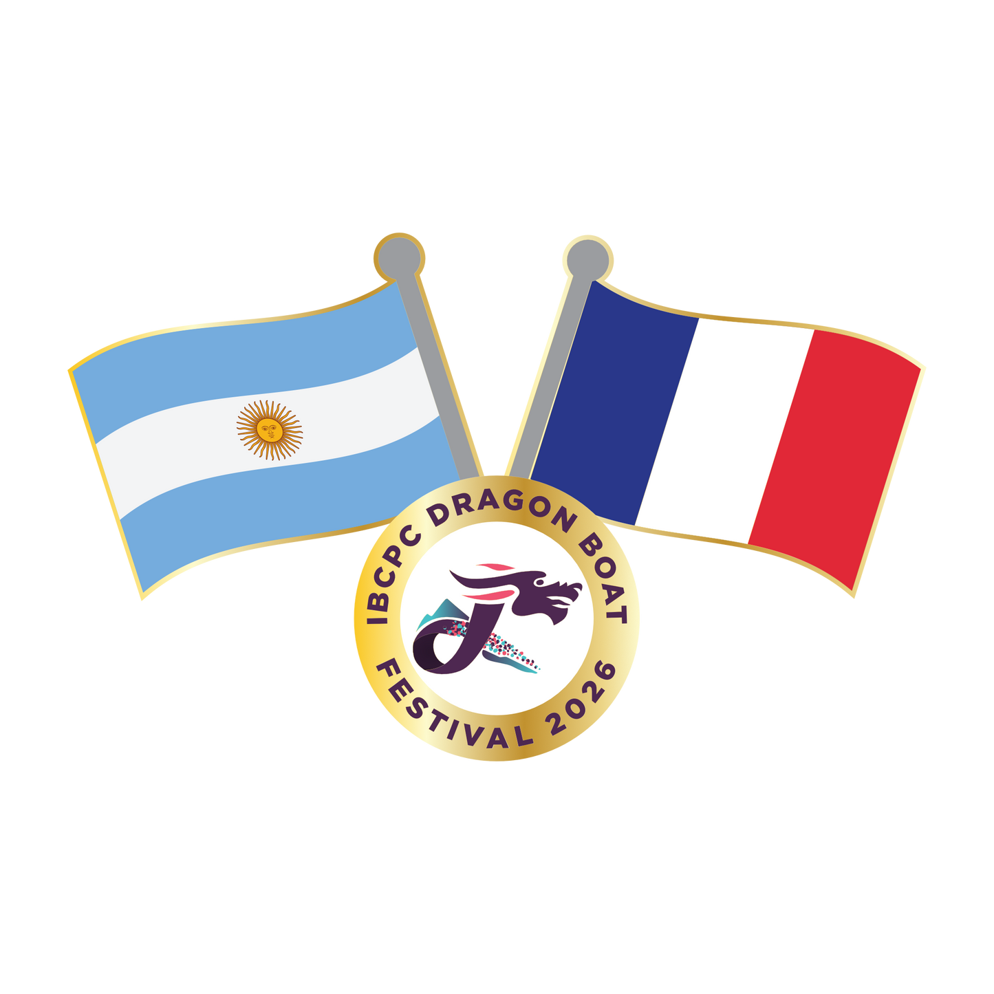 2026 FRANCE IBCPC Pays épingle [Country Pin]