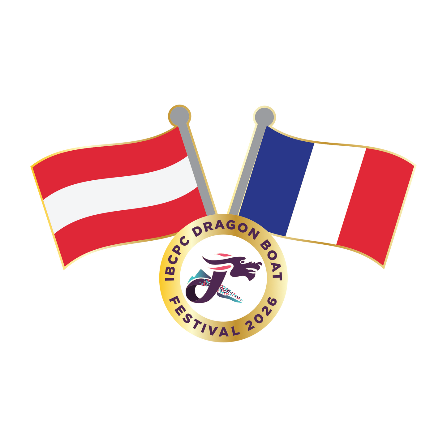 2026 FRANCE IBCPC Pays épingle [Country Pin]
