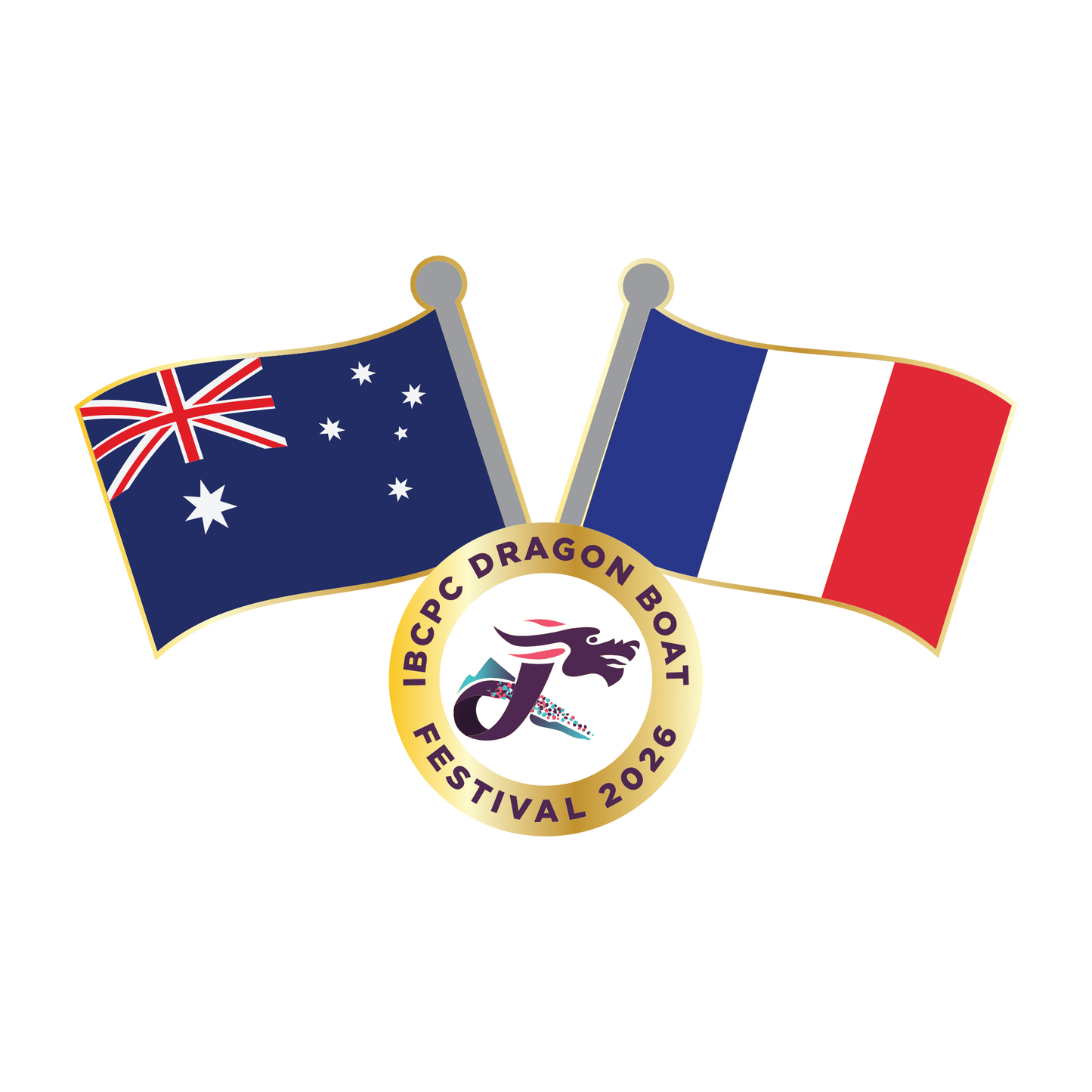 2026 FRANCE IBCPC Pays épingle [Country Pin]