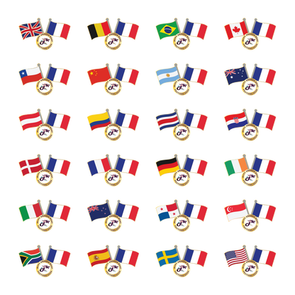 2026 FRANCE IBCPC Pays épingle [Country Pin]