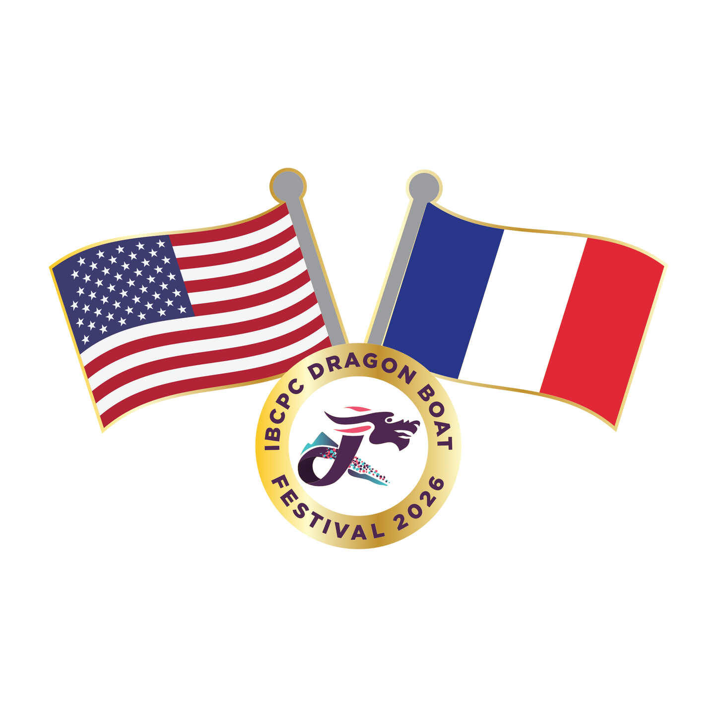 2026 FRANCE IBCPC Pays épingle [Country Pin]