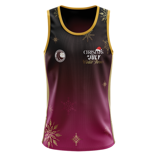 2026 QMA Christmas in July Cool Dry Singlet - Unisex