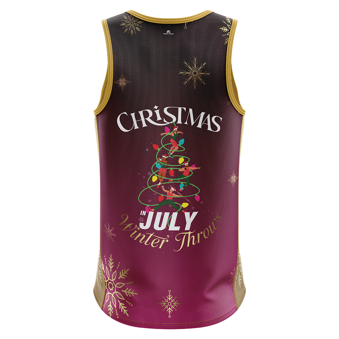 2026 QMA Christmas in July Cool Dry Singlet - Unisex