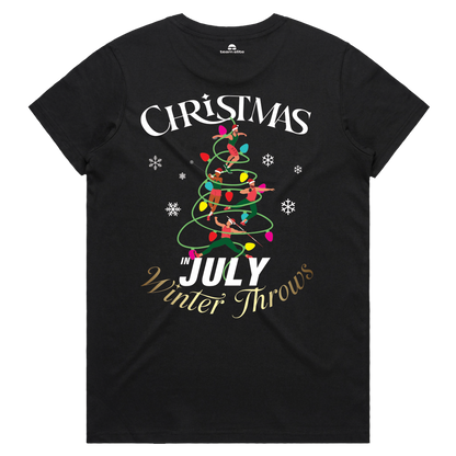 2026 QMA Christmas in July Tee - Ladies