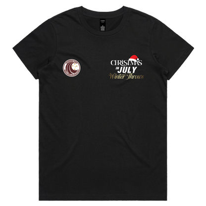 2026 QMA Christmas in July Tee - Ladies