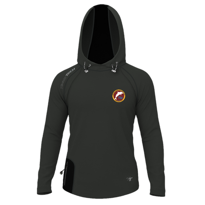 Riverstone Dolphins TeamTech Performance Hoodie - Charcoal