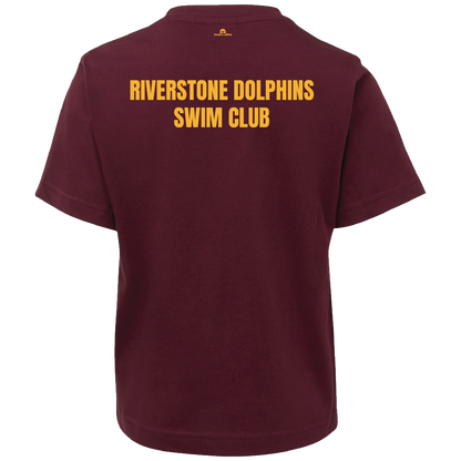 Riverstone Dolphins T-Shirt - Maroon