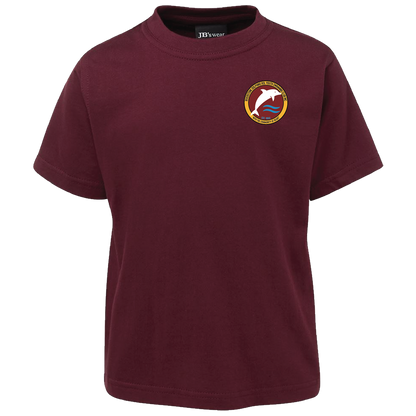 Riverstone Dolphins T-Shirt - Maroon