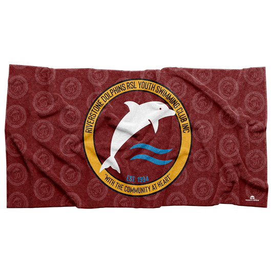 Riverstone Dolphins Beach Towel