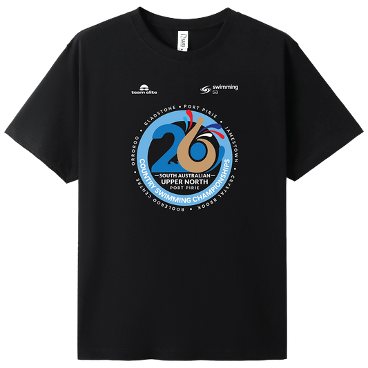 2026 SSA Country Championships Names Tee - Black