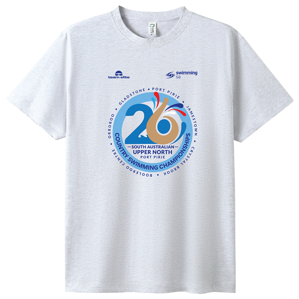 2026 SSA Country Championships Names Tee - Snow Marl